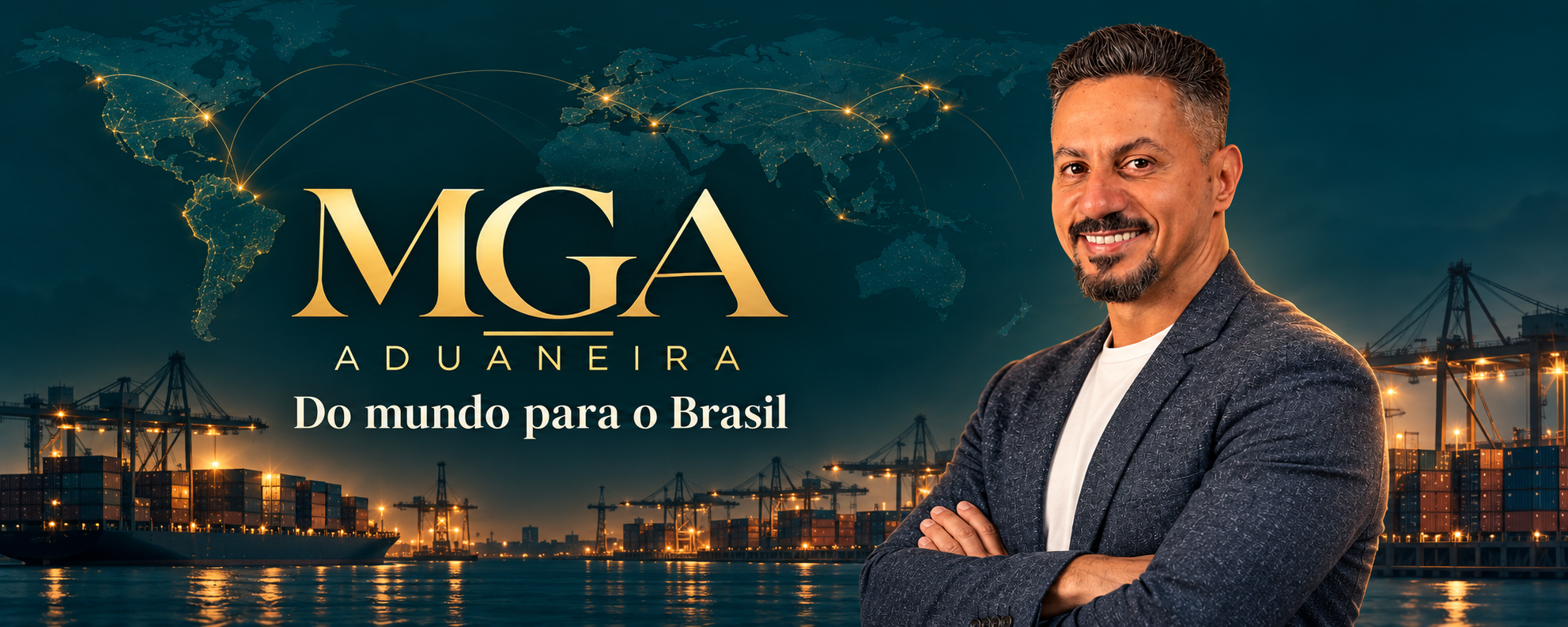 Cristiano Meneses, especialista em comércio exterior